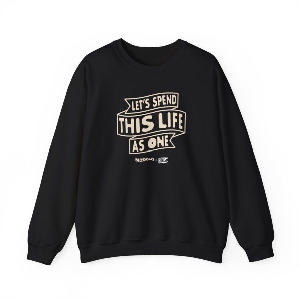 Blossom X CALM Lifelines Unisex Heavy Blend™ Crewneck Sweatshirt