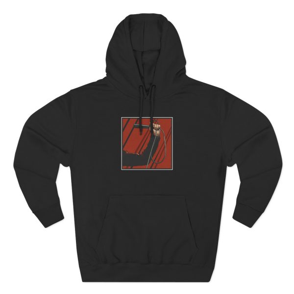 Blossom Microphone Three-panel Fleece Hoodie